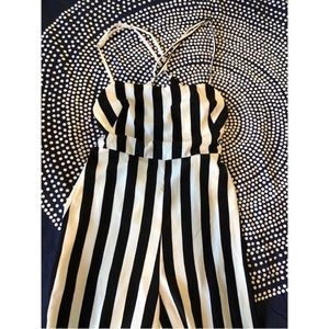 Striped Jumpsuit
